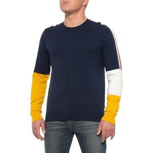 Pajar Charlevoix Blue & Yellow Color Block Sweater